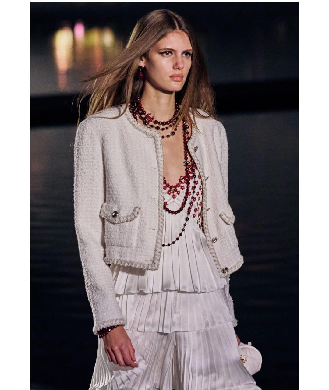 CHANEL Бордовые металлические серьги, фото 3