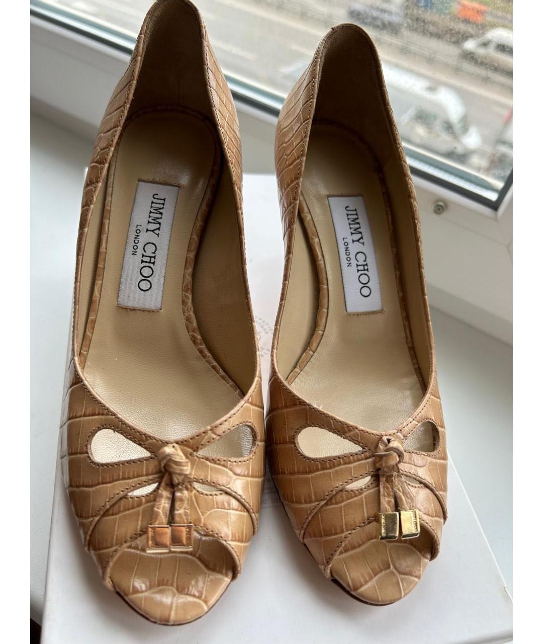 JIMMY CHOO Кожаные туфли, фото 7