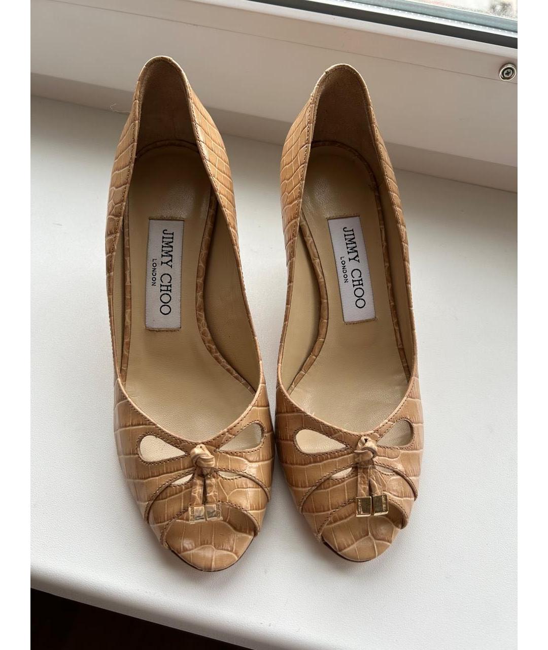 JIMMY CHOO Кожаные туфли, фото 2