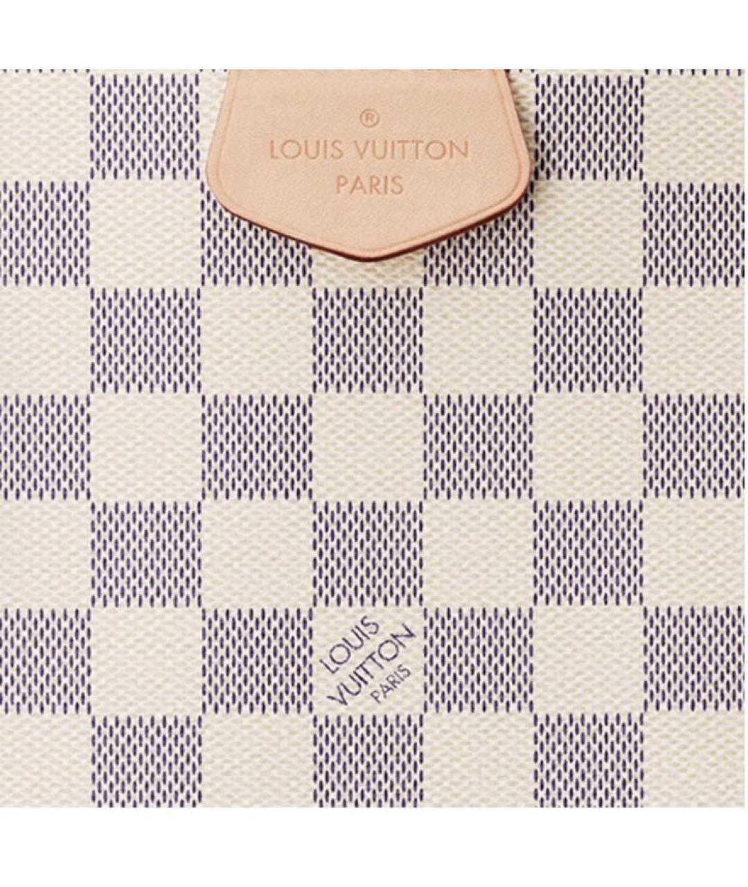LOUIS VUITTON Белая сумка с короткими ручками, фото 3