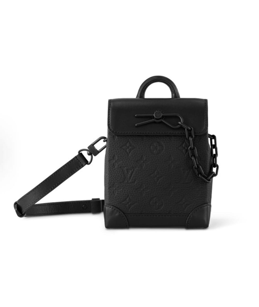 LOUIS VUITTON Черная сумка на плечо, фото 6