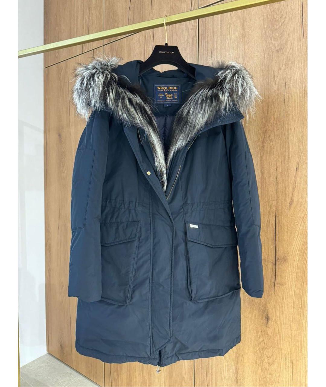 WOOLRICH Темно-синий пуховик, фото 3