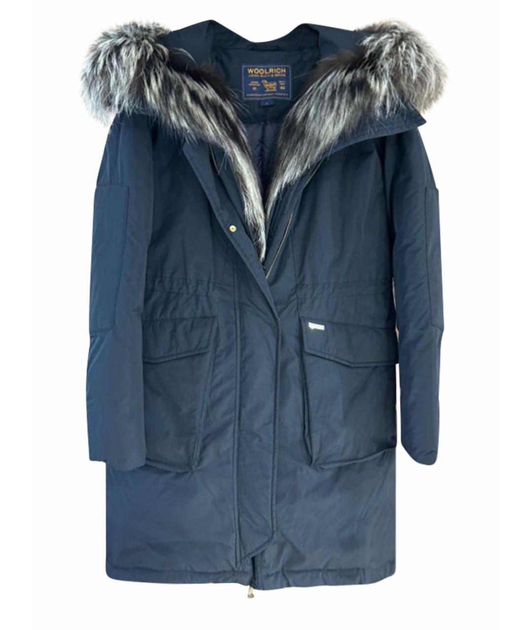 WOOLRICH Темно-синий пуховик, фото 1