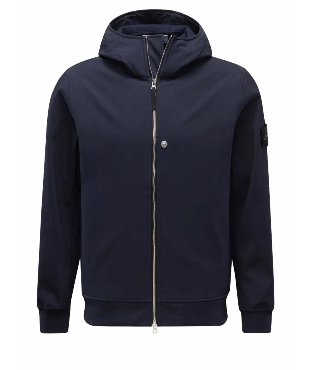 STONE ISLAND Синяя полиэстеровая куртка, фото 1
