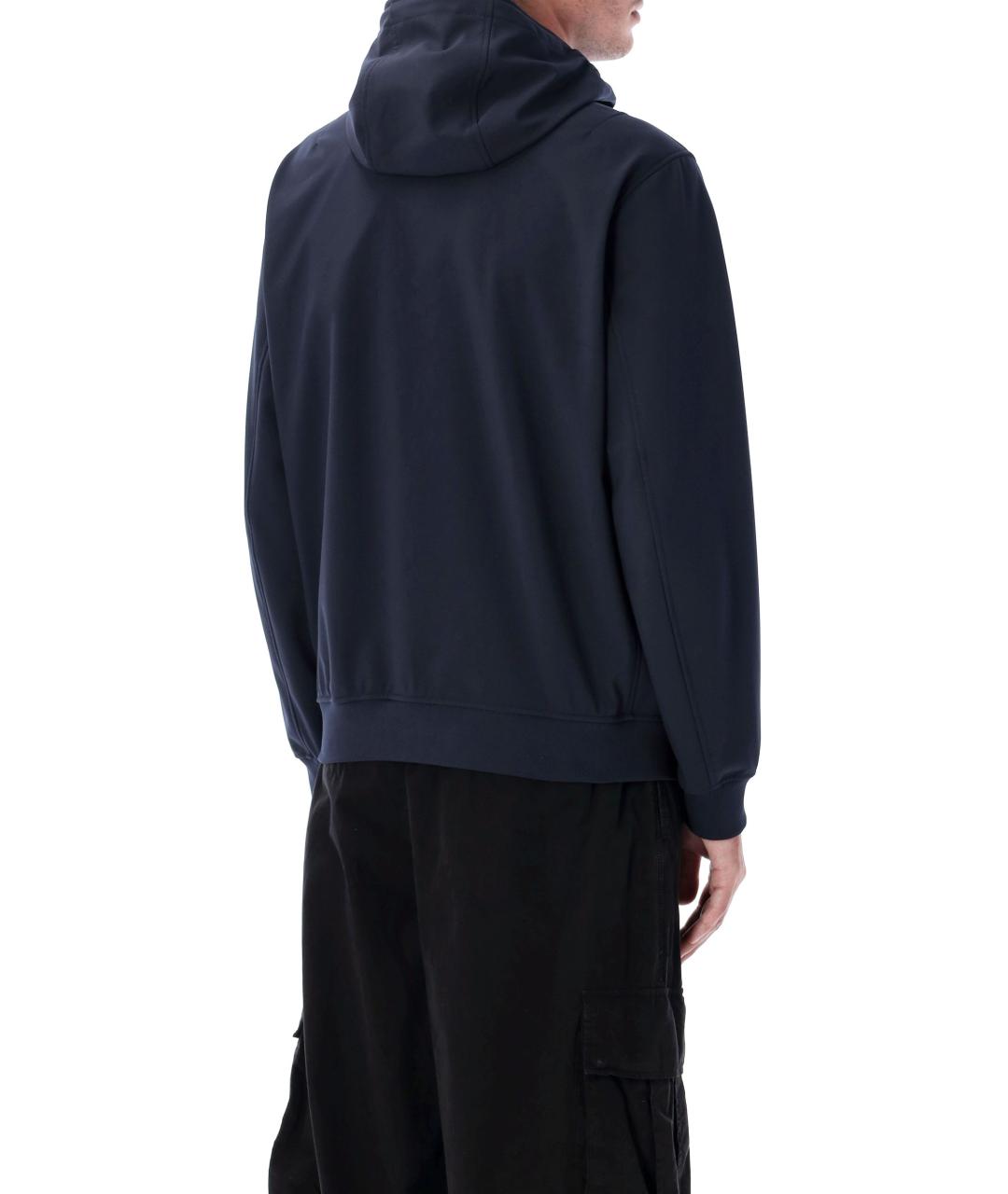 STONE ISLAND Синяя полиэстеровая куртка, фото 3