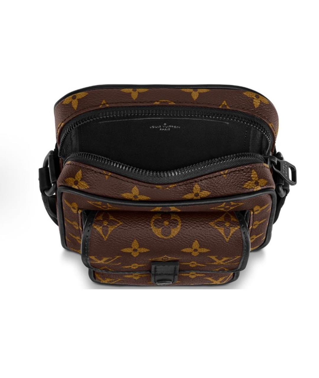 LOUIS VUITTON Коричневая сумка на плечо, фото 5