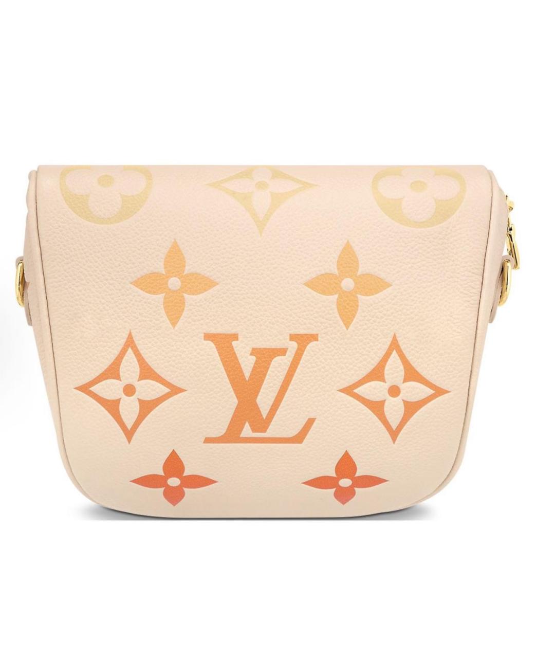 LOUIS VUITTON Бежевая поясная сумка, фото 4
