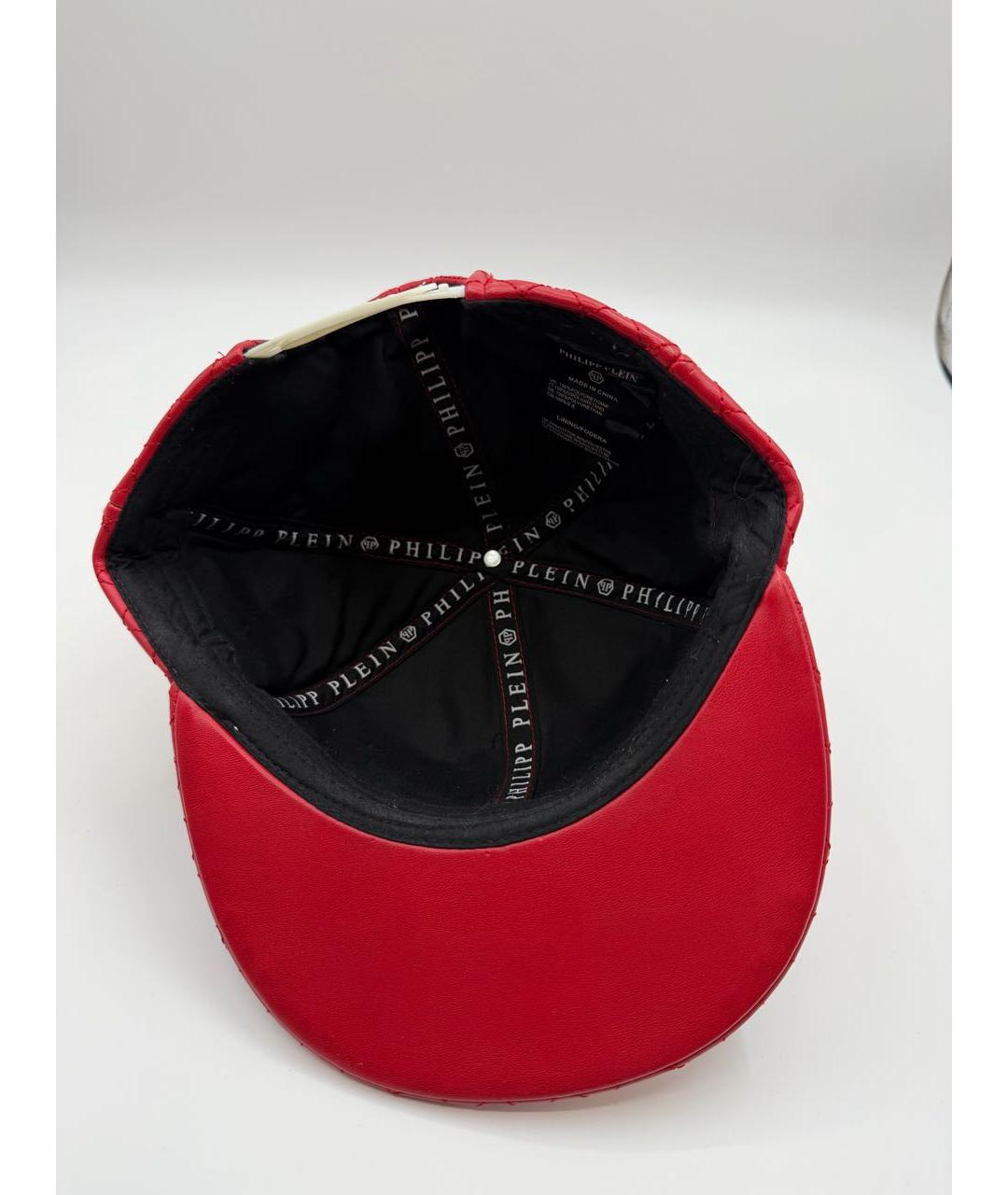 PHILIPP PLEIN Красная кепка/бейсболка, фото 7