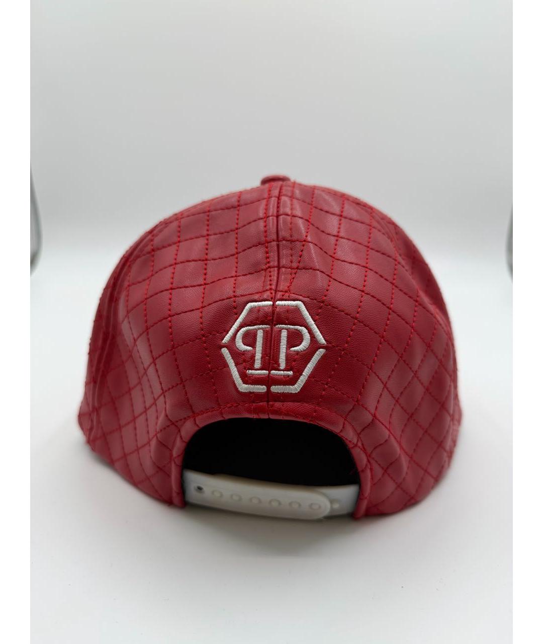 PHILIPP PLEIN Красная кепка/бейсболка, фото 4
