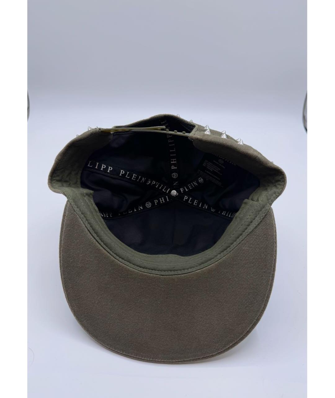 PHILIPP PLEIN Хаки кепка/бейсболка, фото 6