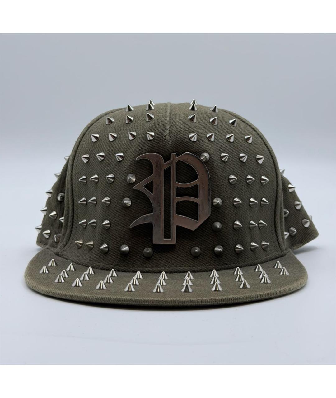 PHILIPP PLEIN Хаки кепка/бейсболка, фото 5