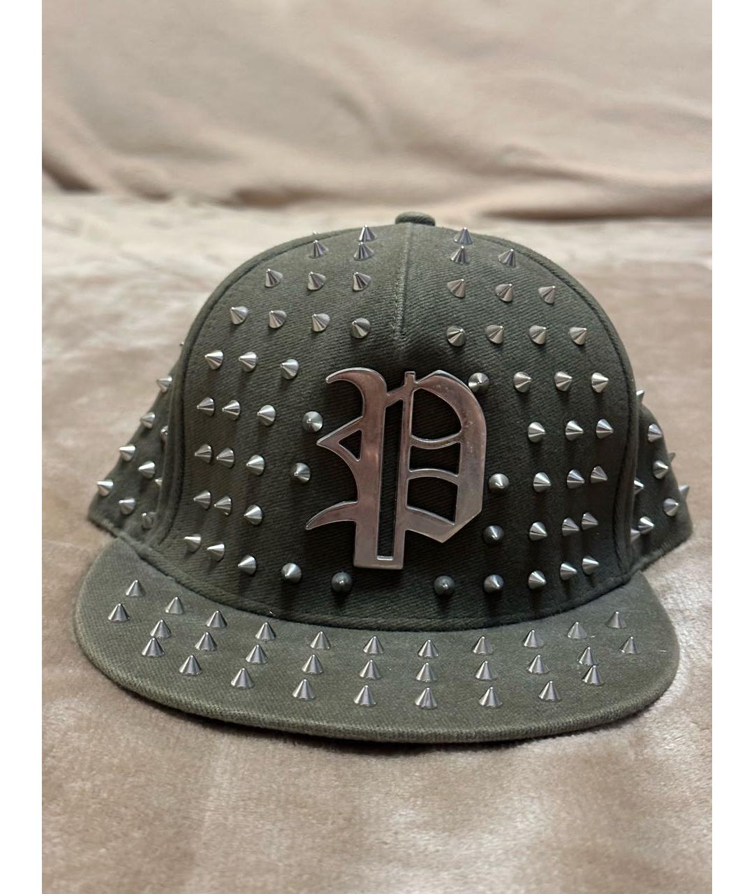 PHILIPP PLEIN Хаки кепка/бейсболка, фото 7