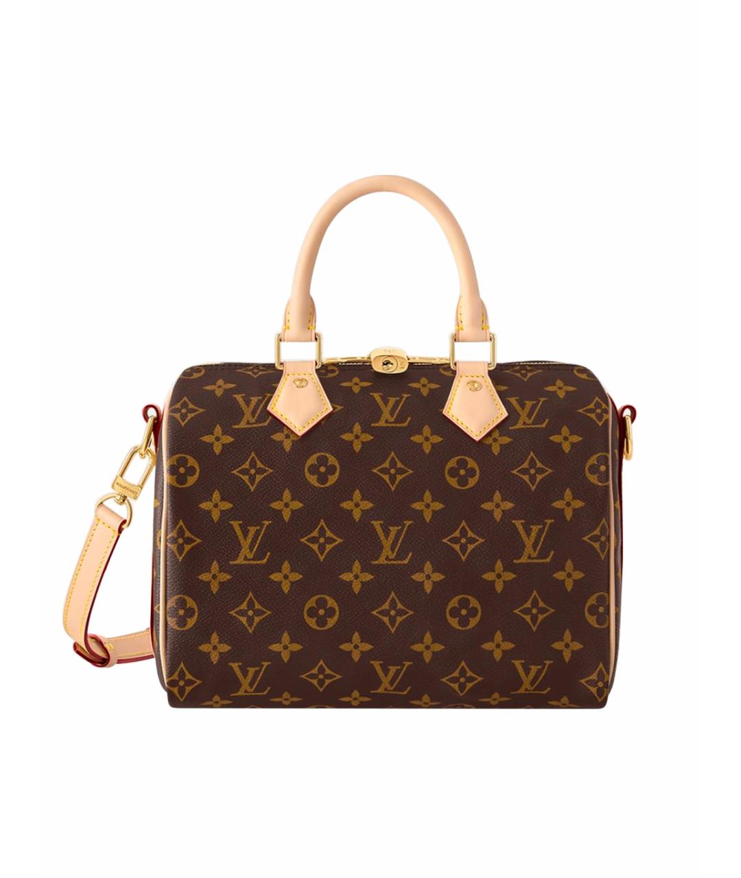 LOUIS VUITTON Коричневая сумка с короткими ручками, фото 1