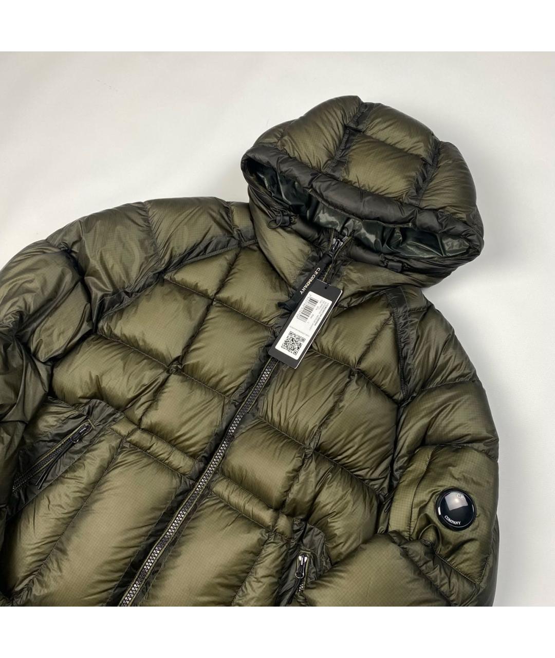 CP COMPANY Зеленый пуховик, фото 2