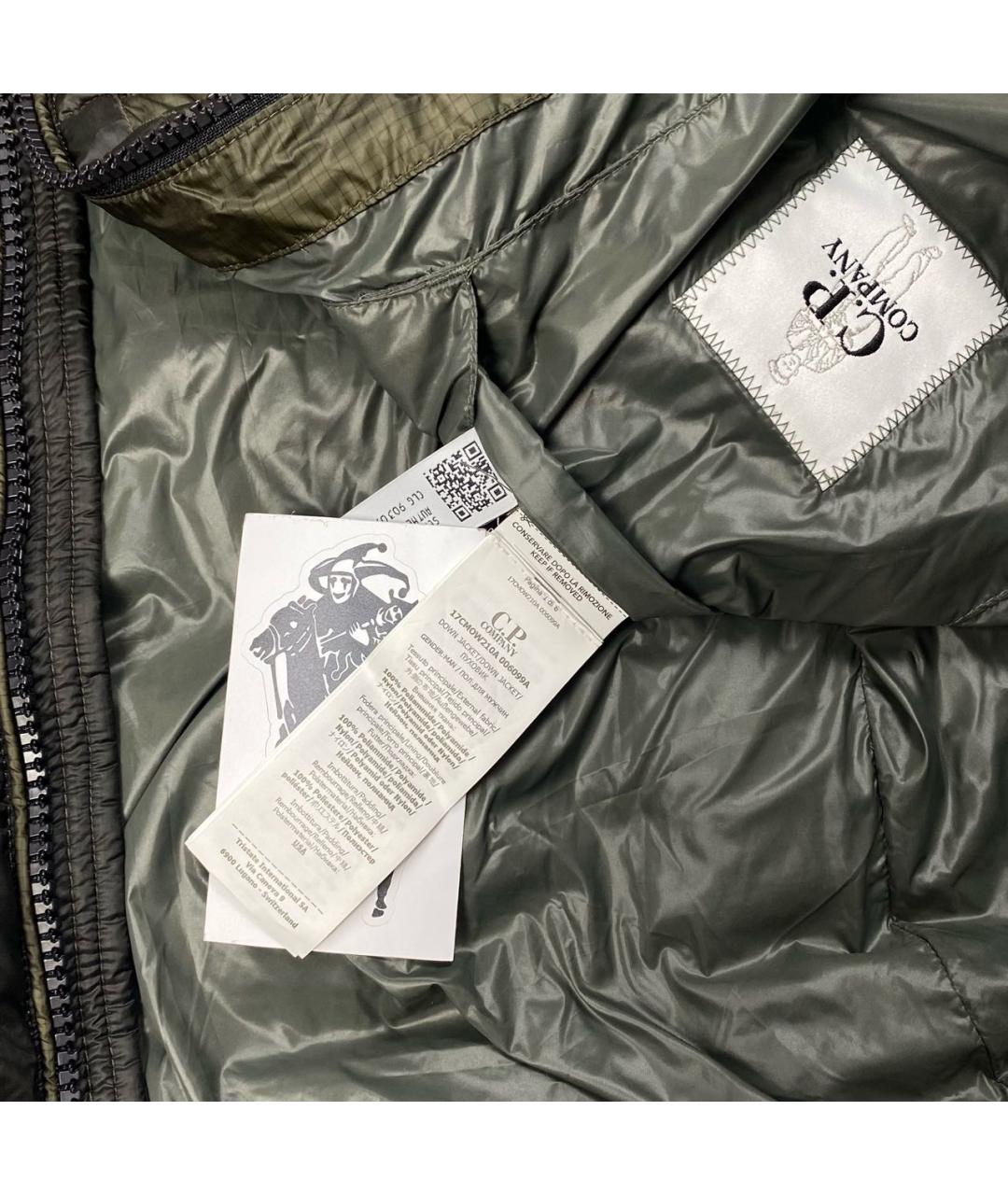CP COMPANY Зеленый пуховик, фото 5