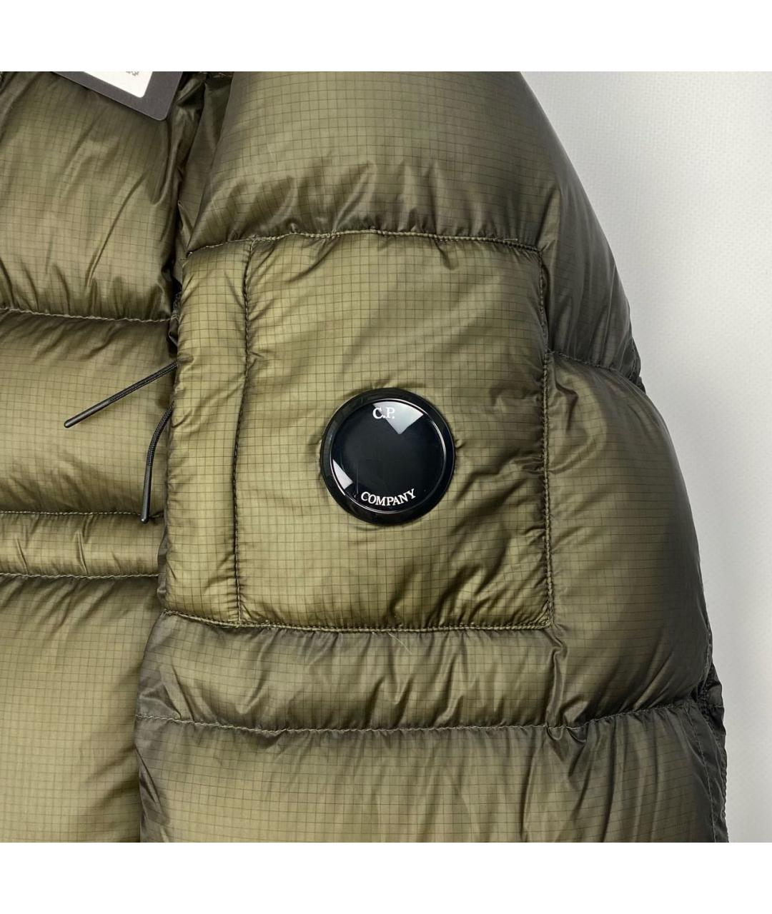 CP COMPANY Зеленый пуховик, фото 4