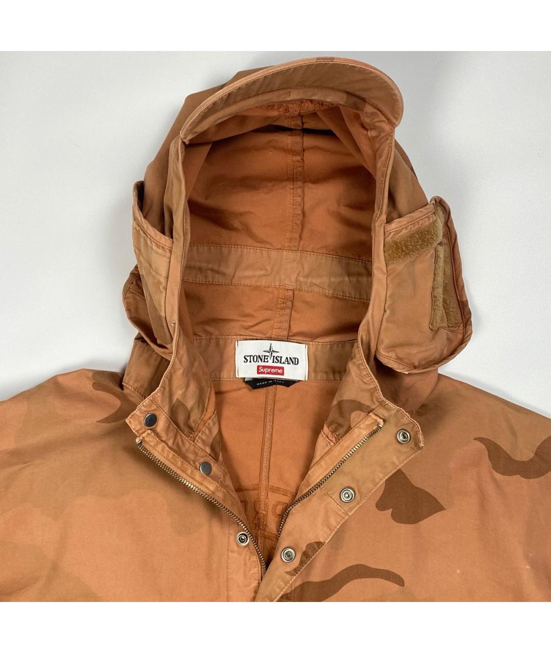 STONE ISLAND Оранжевая куртка, фото 3