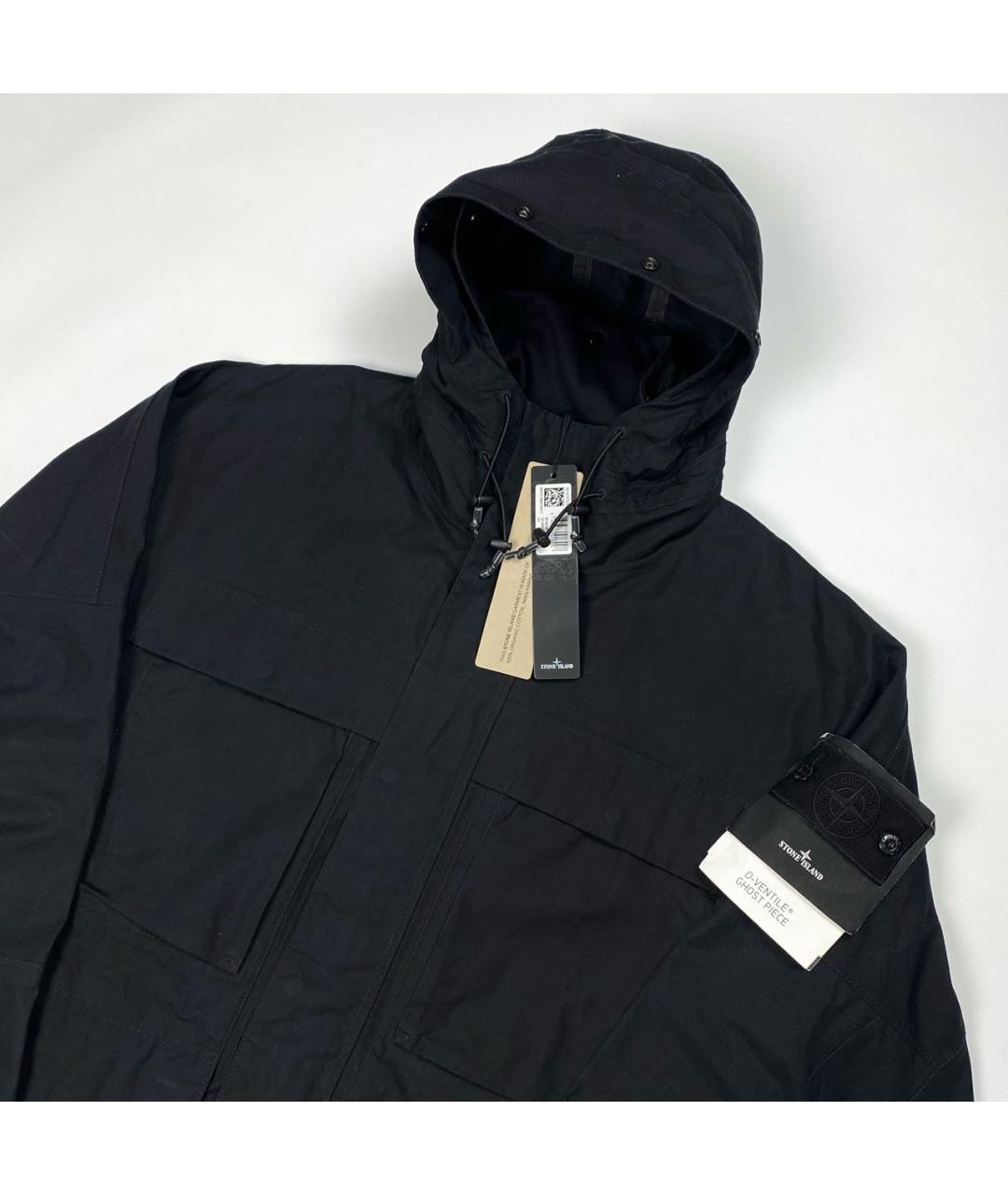 STONE ISLAND Черная куртка, фото 2