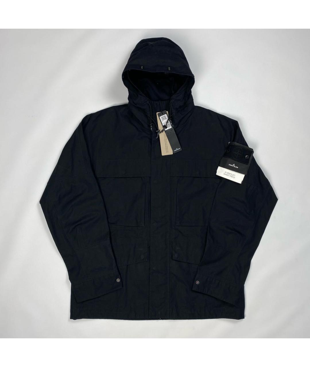 STONE ISLAND Черная куртка, фото 6