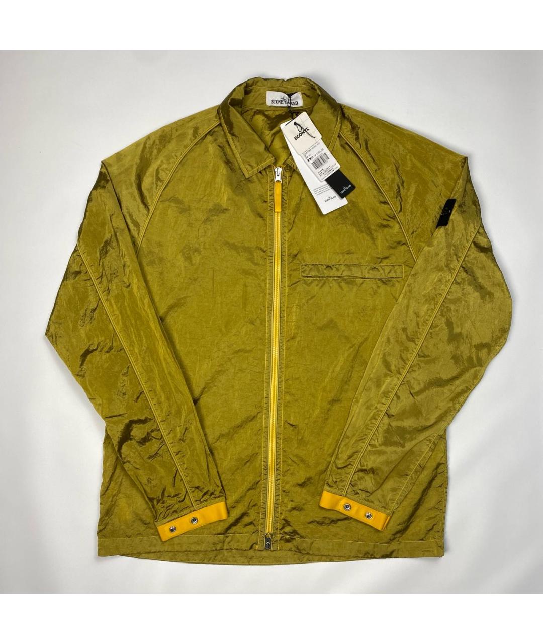 STONE ISLAND Золотая куртка, фото 6