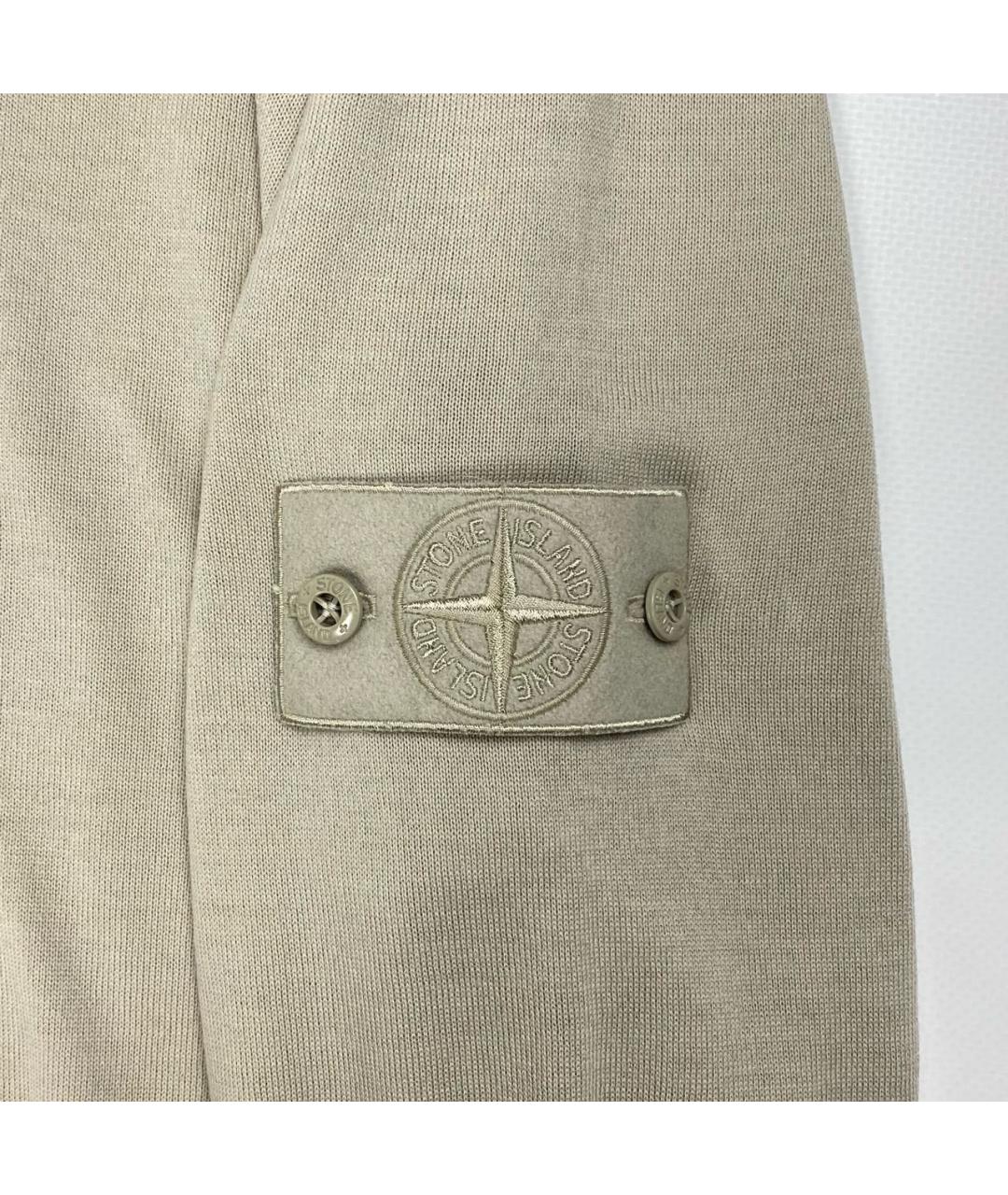 STONE ISLAND Бежевый джемпер / свитер, фото 4