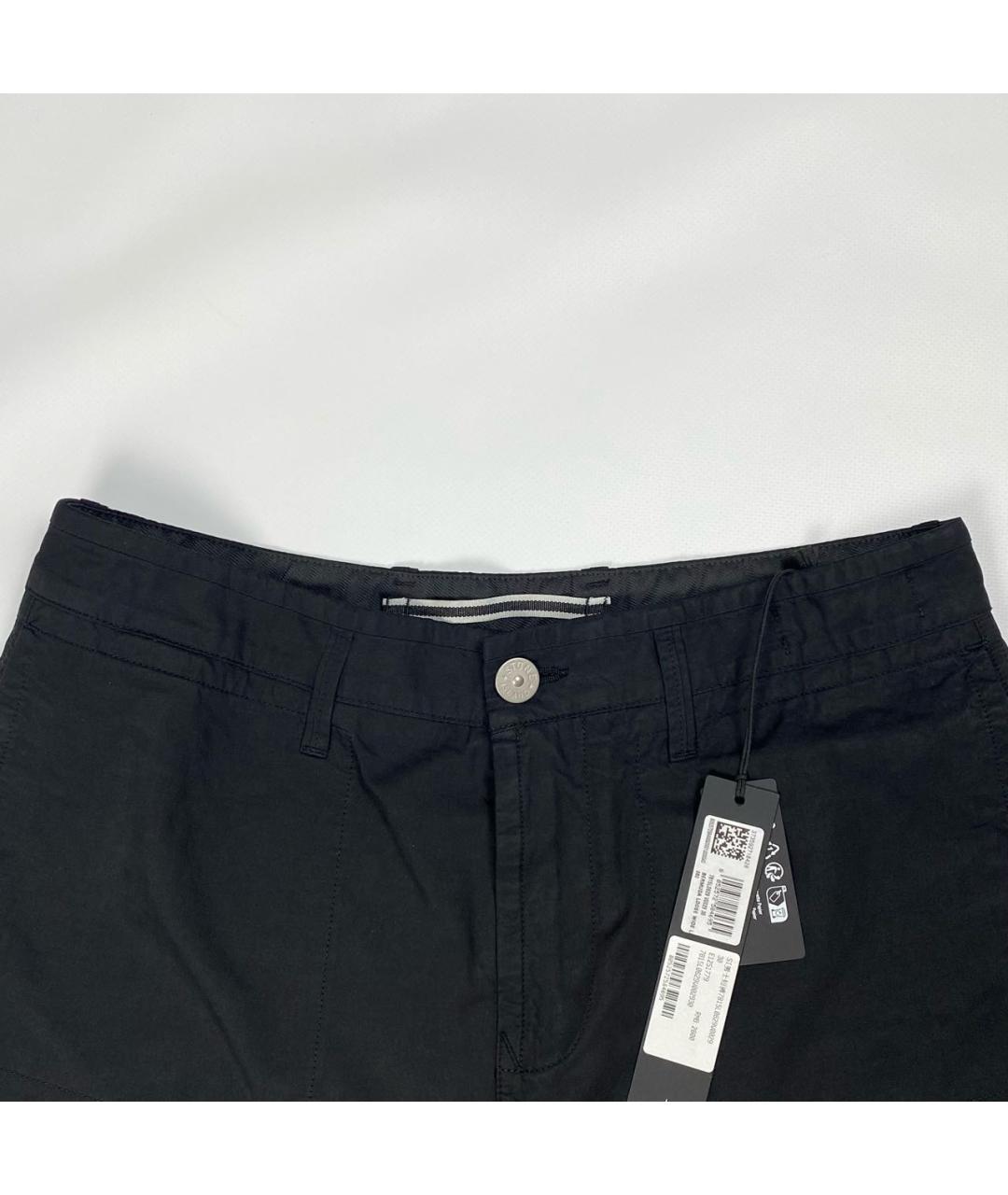 STONE ISLAND Черные шорты, фото 3