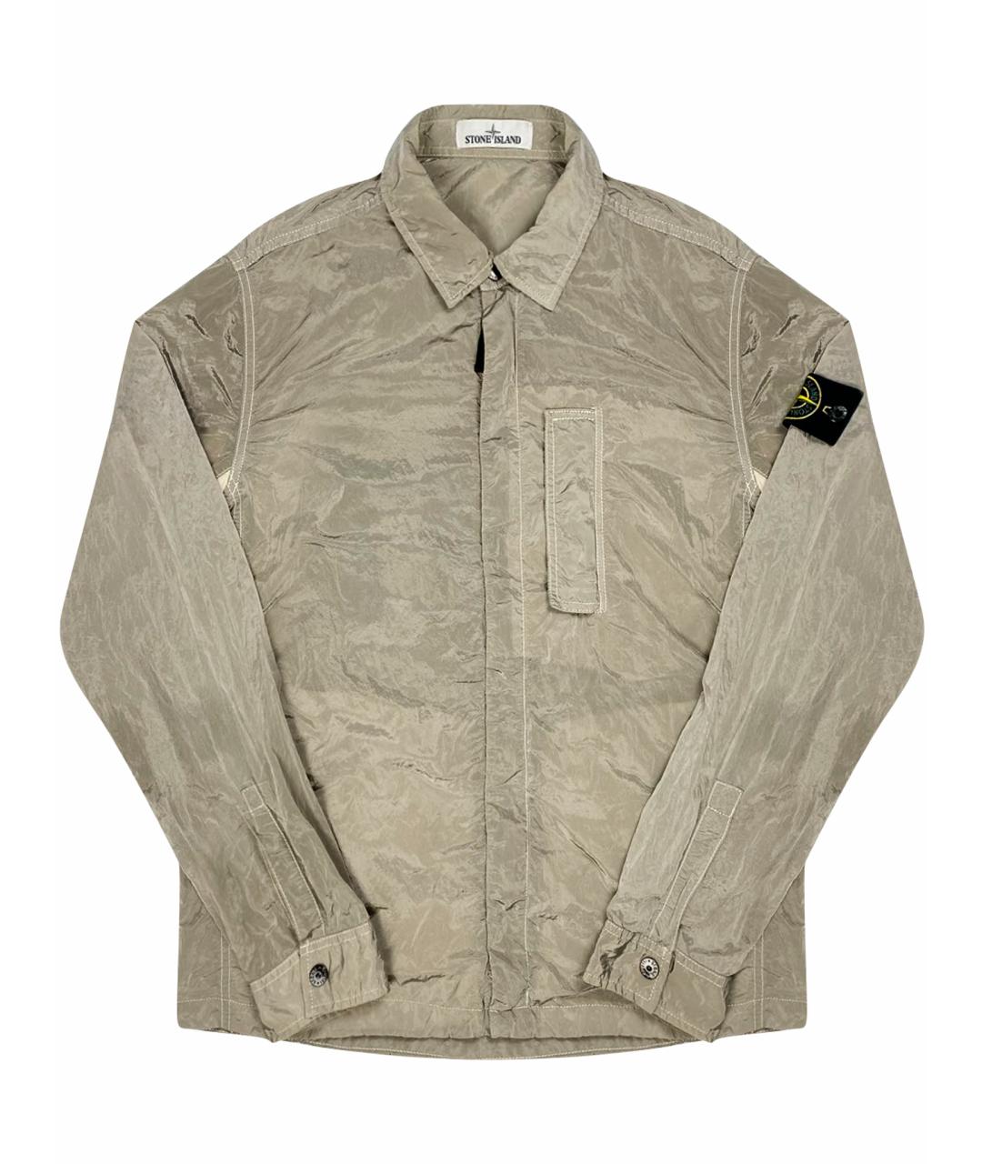 STONE ISLAND Серебряная куртка, фото 1