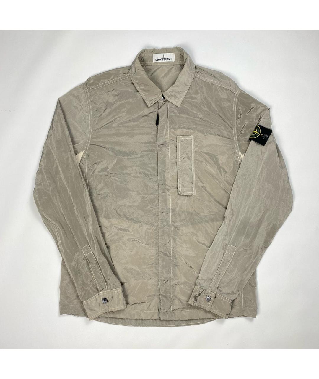STONE ISLAND Серебряная куртка, фото 6