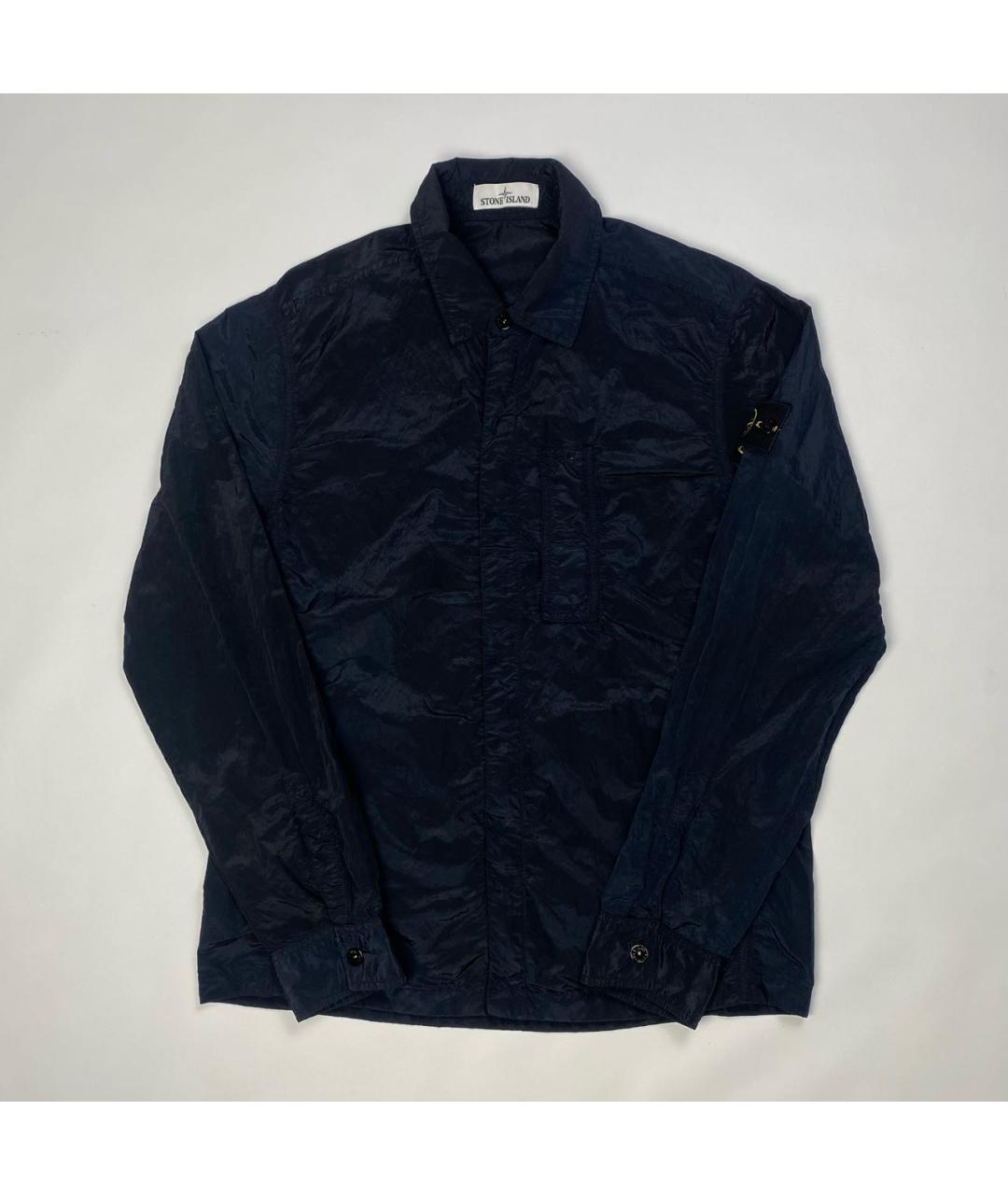 STONE ISLAND Темно-синяя куртка, фото 6