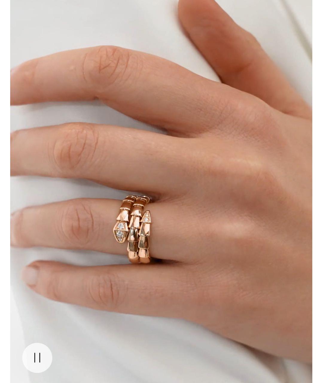 BVLGARI Кольцо из розового золота, фото 3