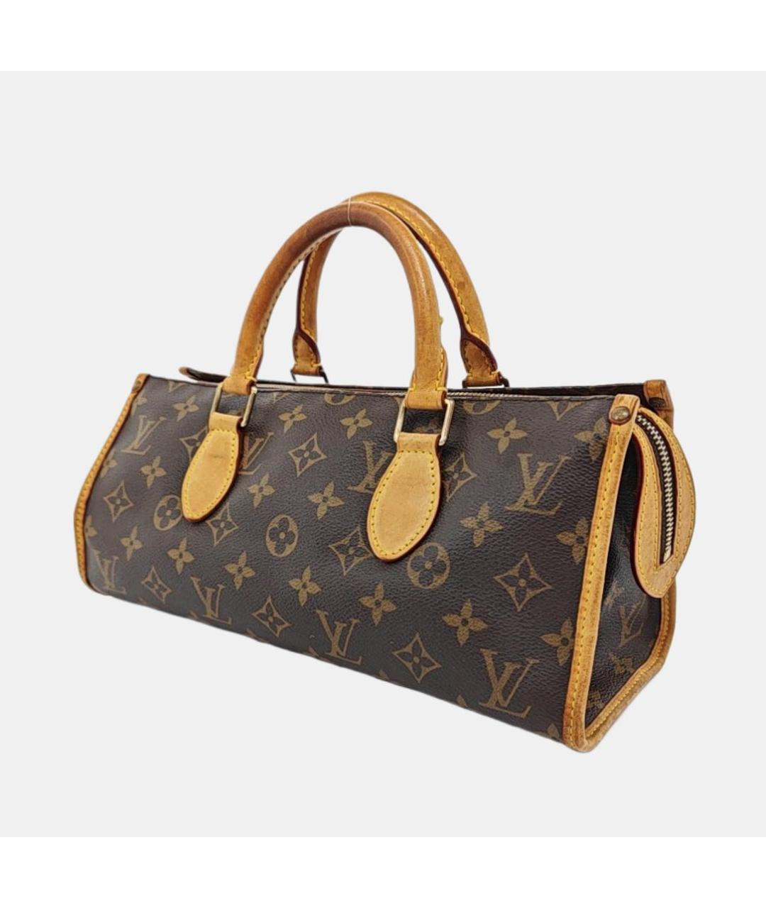 LOUIS VUITTON Коричневая сумка с короткими ручками, фото 2