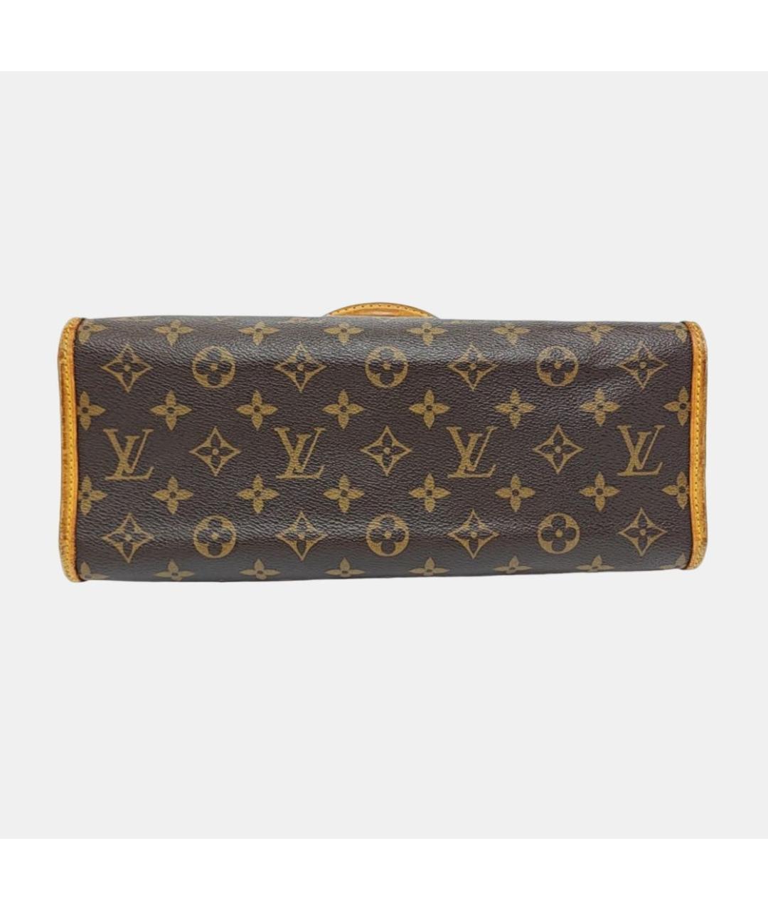 LOUIS VUITTON Коричневая сумка с короткими ручками, фото 3