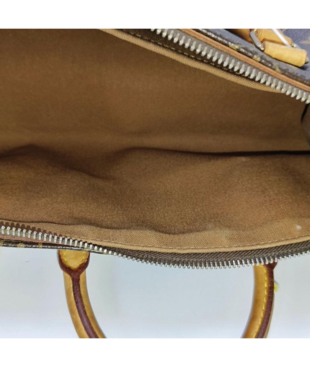 LOUIS VUITTON Коричневая сумка с короткими ручками, фото 4