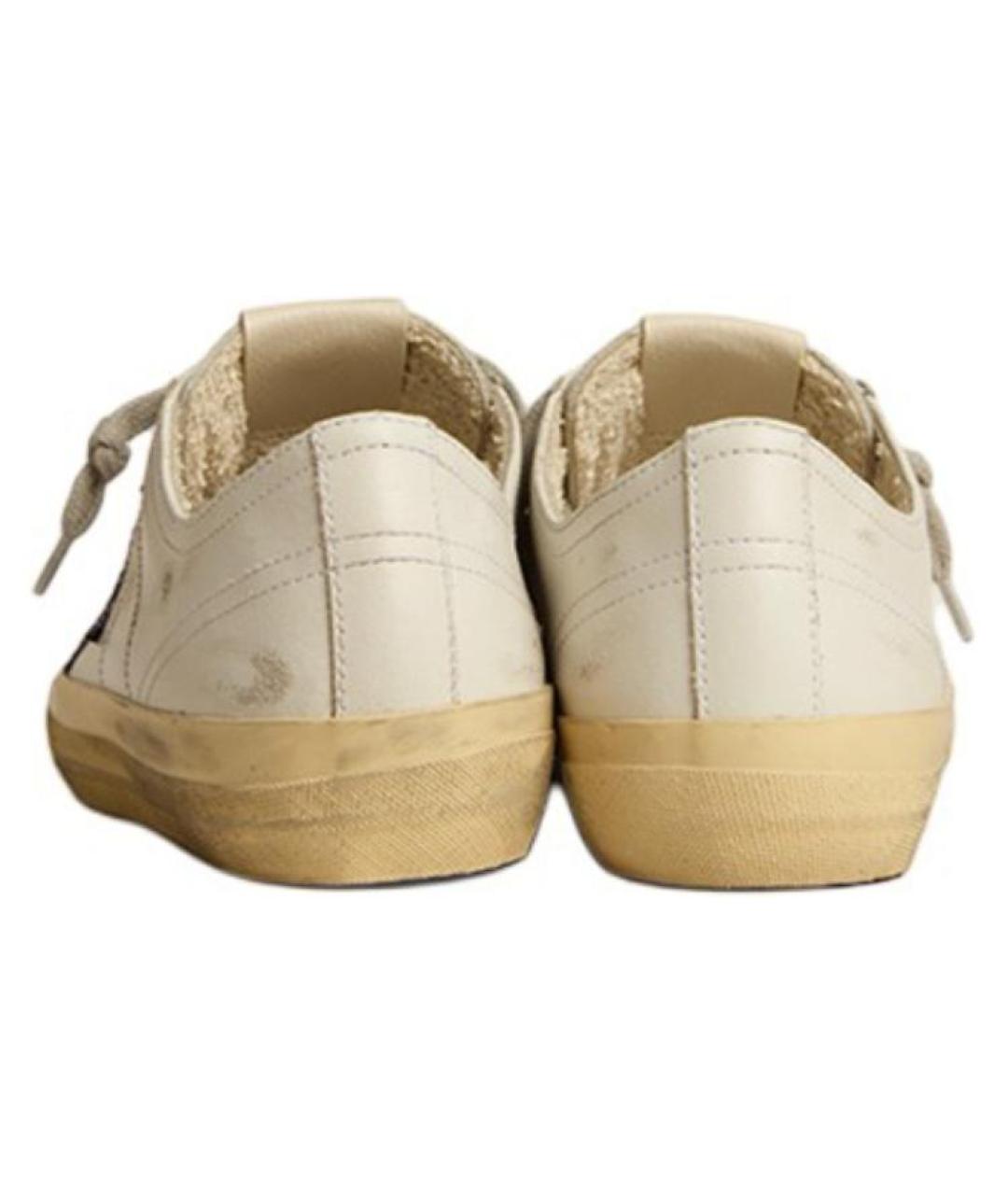 GOLDEN GOOSE DELUXE BRAND Белые кожаные кеды, фото 3