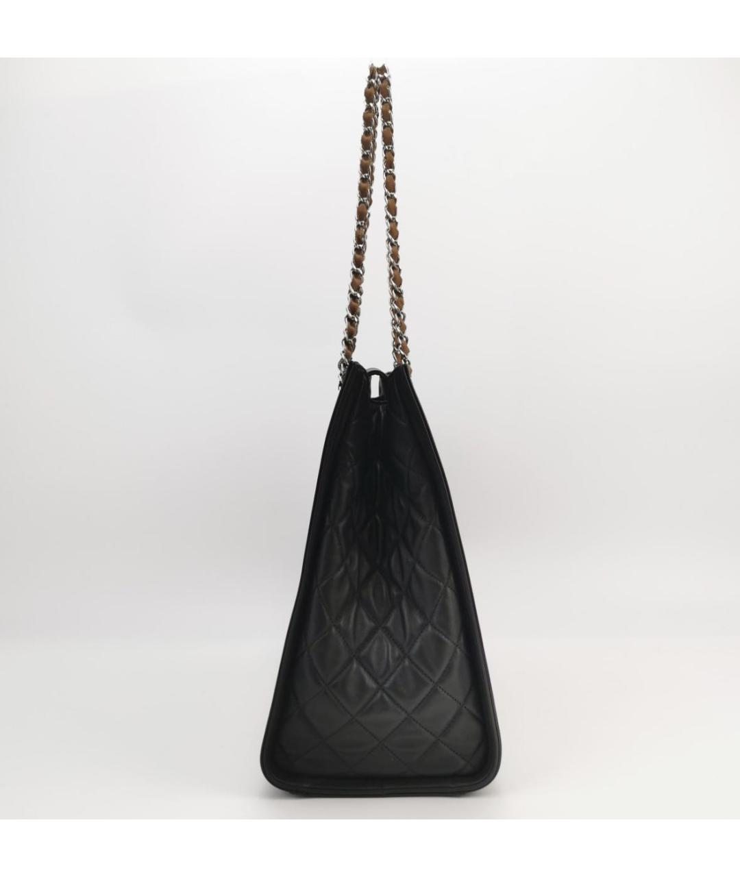 CHANEL Черная сумка тоут, фото 3
