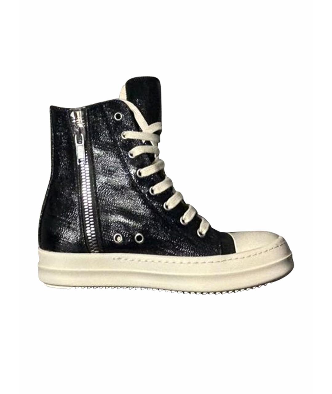 RICK OWENS DRKSHDW Черные кеды, фото 1