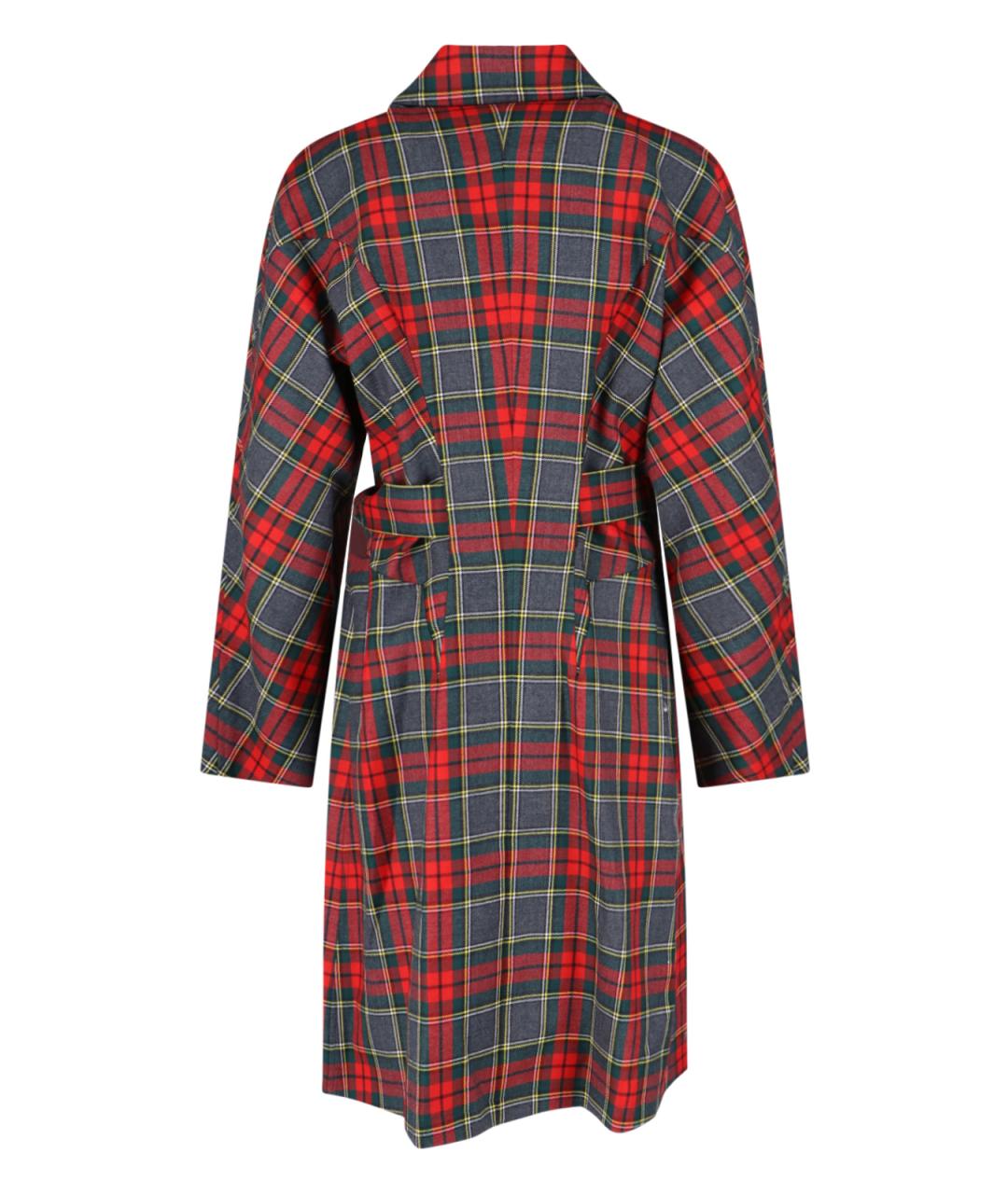VIVIENNE WESTWOOD Мульти шерстяное пальто, фото 2