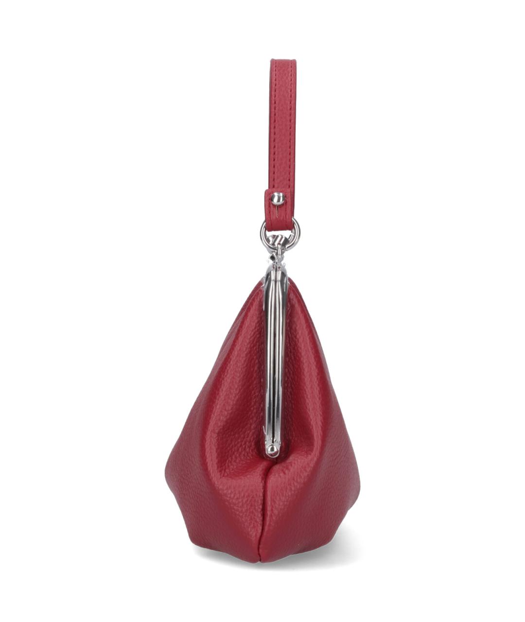 VIVIENNE WESTWOOD Красная сумка с короткими ручками из искусственной кожи, фото 5
