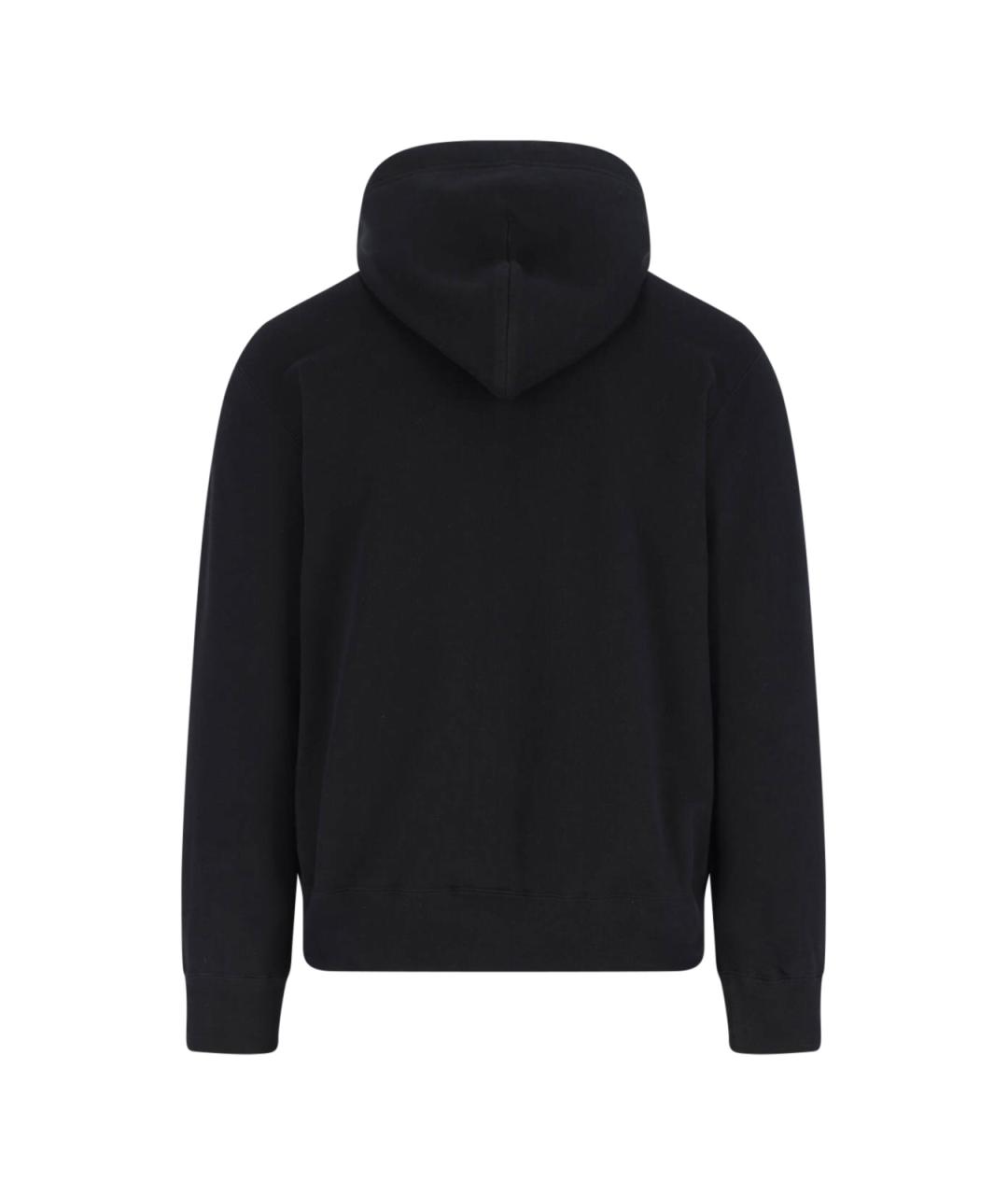 COMME DES GARÇONS PLAY Черный хлопковый джемпер / свитер, фото 2