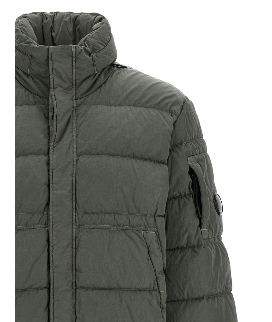 CP COMPANY Зеленая полиэстеровая куртка, фото 4