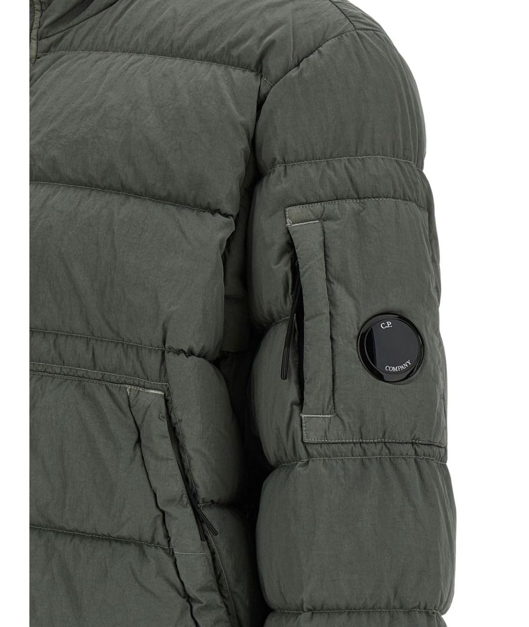 CP COMPANY Зеленая полиэстеровая куртка, фото 3