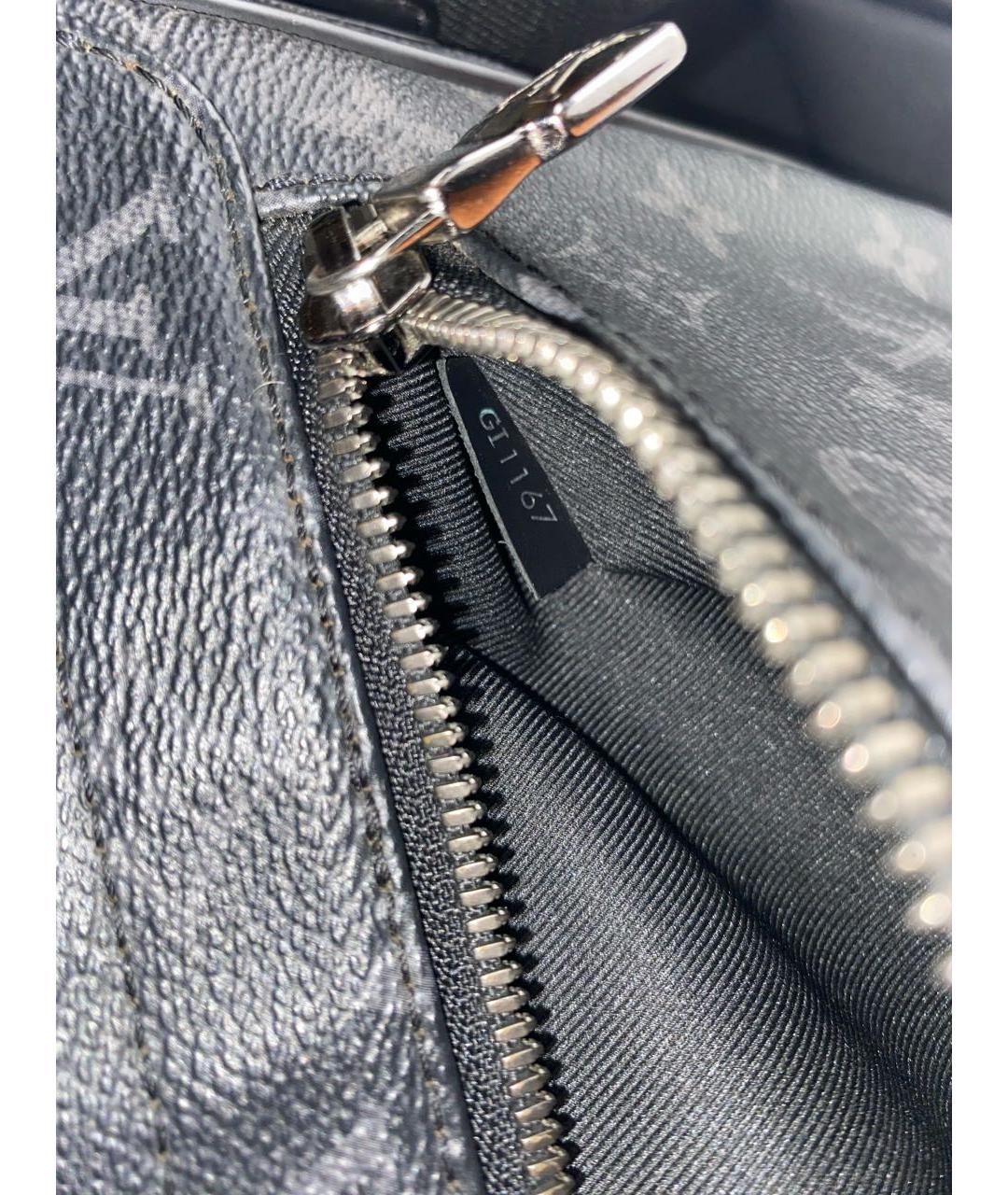 LOUIS VUITTON Черная сумка на плечо, фото 4