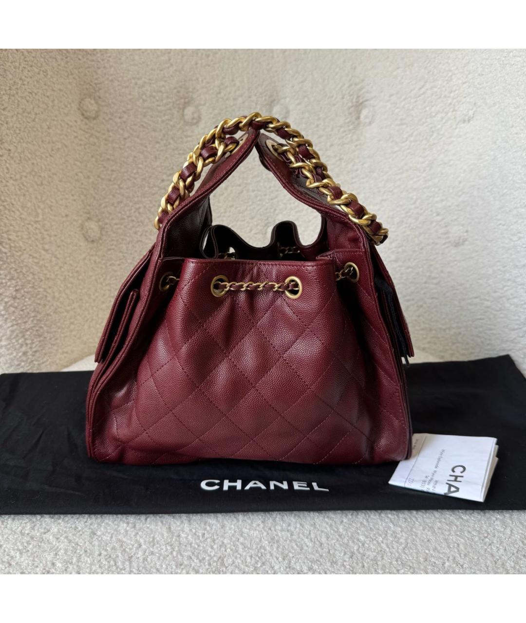 CHANEL Кожаная сумка через плечо, фото 3