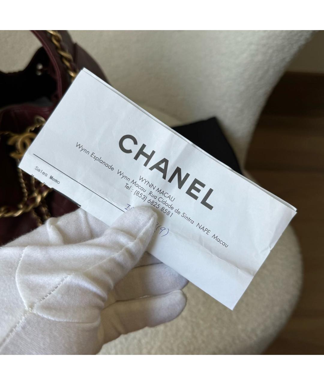 CHANEL Кожаная сумка через плечо, фото 8