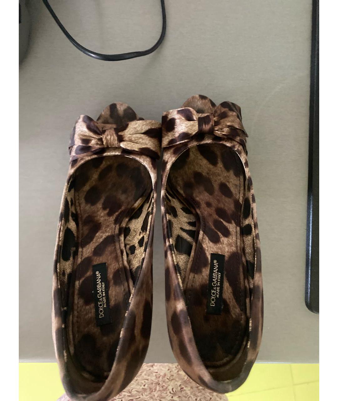 DOLCE&GABBANA Текстильные туфли, фото 3