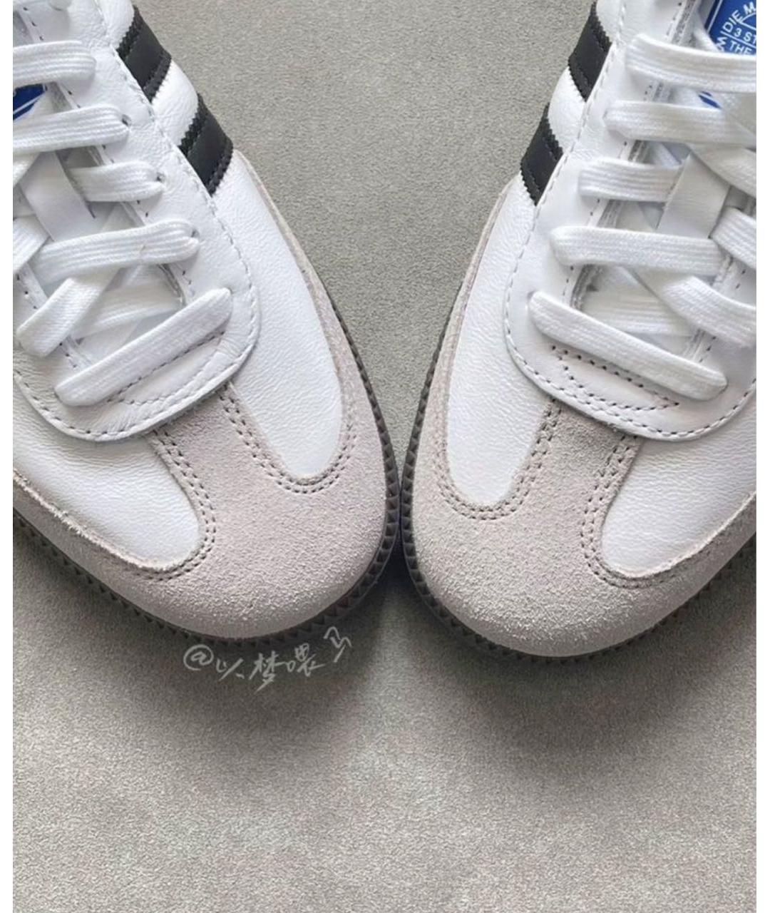 ADIDAS Белые кожаные кроссовки, фото 7