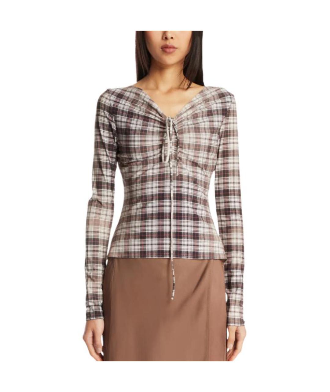 ACNE STUDIOS Коричневая блузы, фото 2