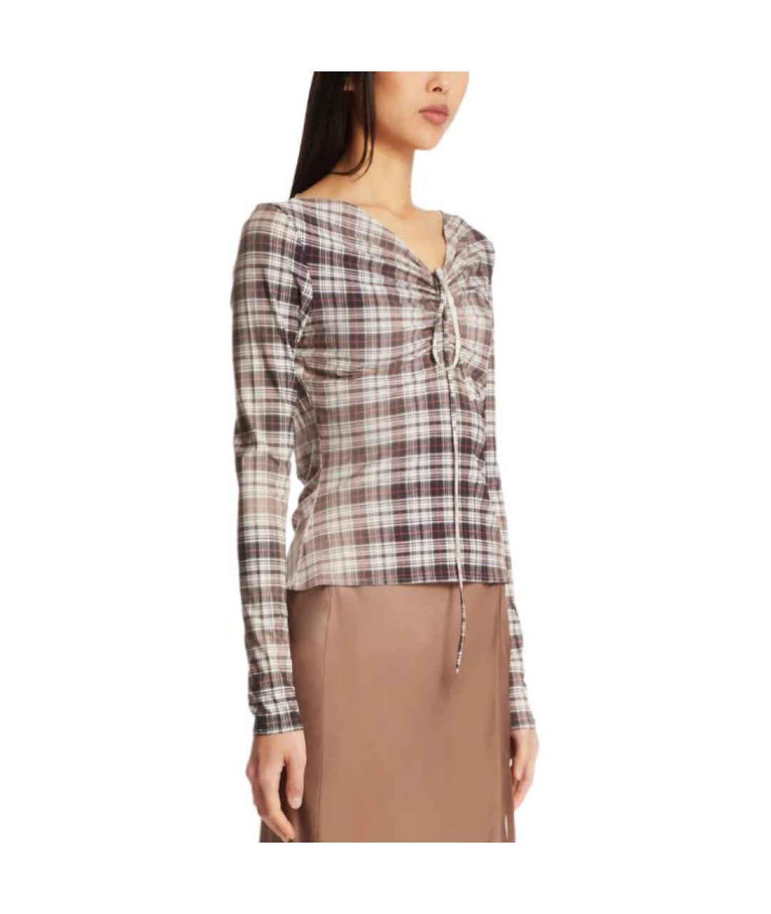 ACNE STUDIOS Коричневая блузы, фото 3