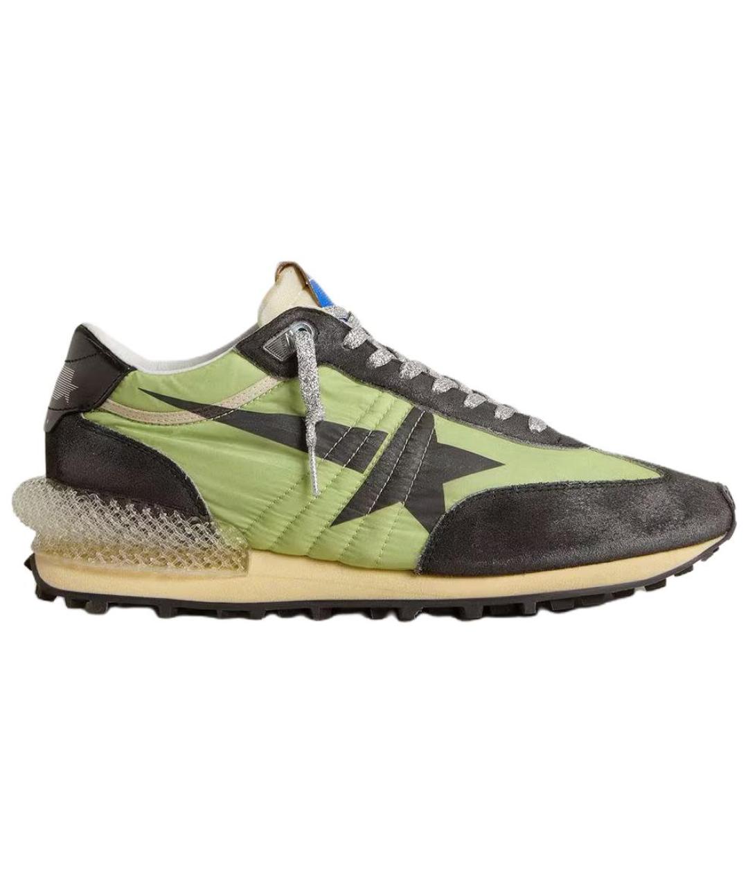 GOLDEN GOOSE DELUXE BRAND Зеленые кроссовки, фото 1