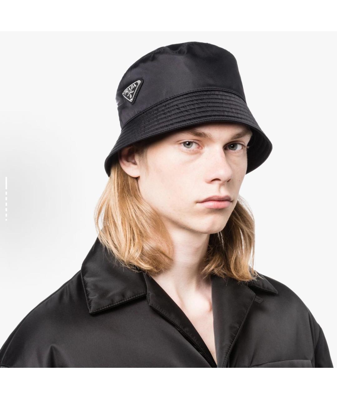 PRADA Черная панама, фото 3